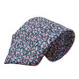 Liberty Mens Multicolor Floral 100% Cotton Tie Made In USA Slim Pattern