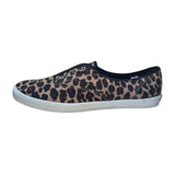 Keds Women’s Brown Leopard Print Cushioned Slip-On Canvas Sneakers Size 10