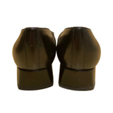 Etienne Aigner Women’s Black Leather Slip-On Jackie Loafers Size 5.5M