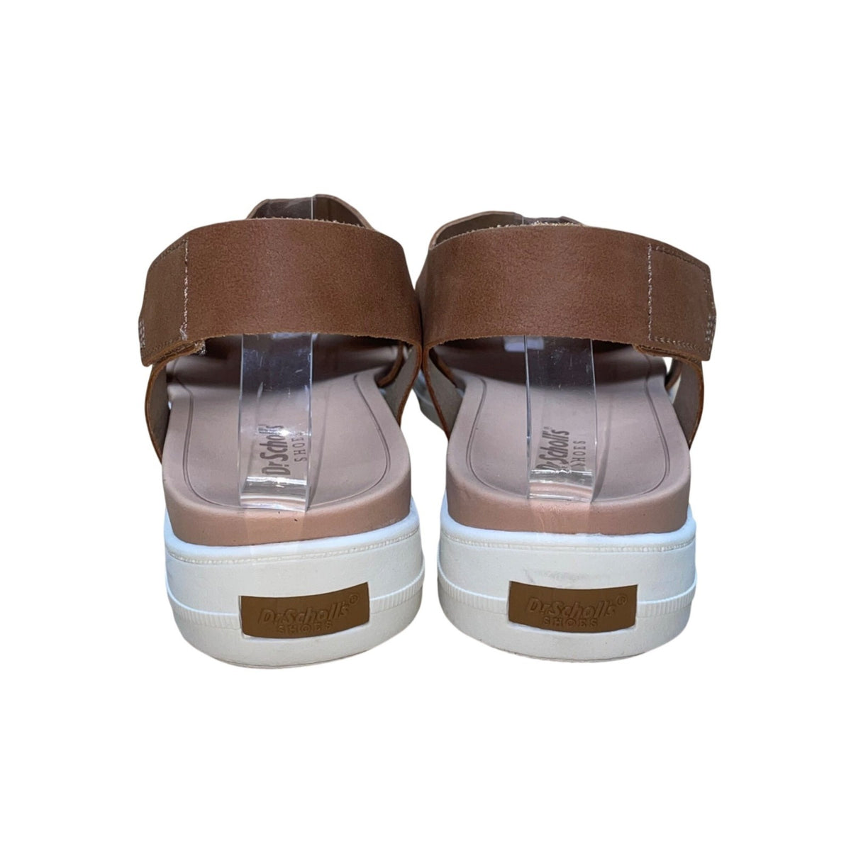 Dr. Scholls Women’s Brown Crisscross Strap Time Off Sea Sandals Size 8.5M