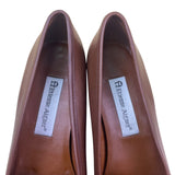 Etienne Aigner Women’s Brown Woven Upper Leather Ally Tassel Loafers 7N - New