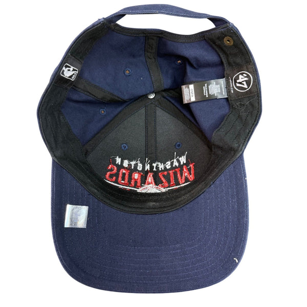 47 Mens Navy Cotton Washington Wizards Adjustable Hat