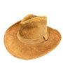 Resistol Mens Brown Corduroy Western Hat Self-Conforming Classic Cowboy Design