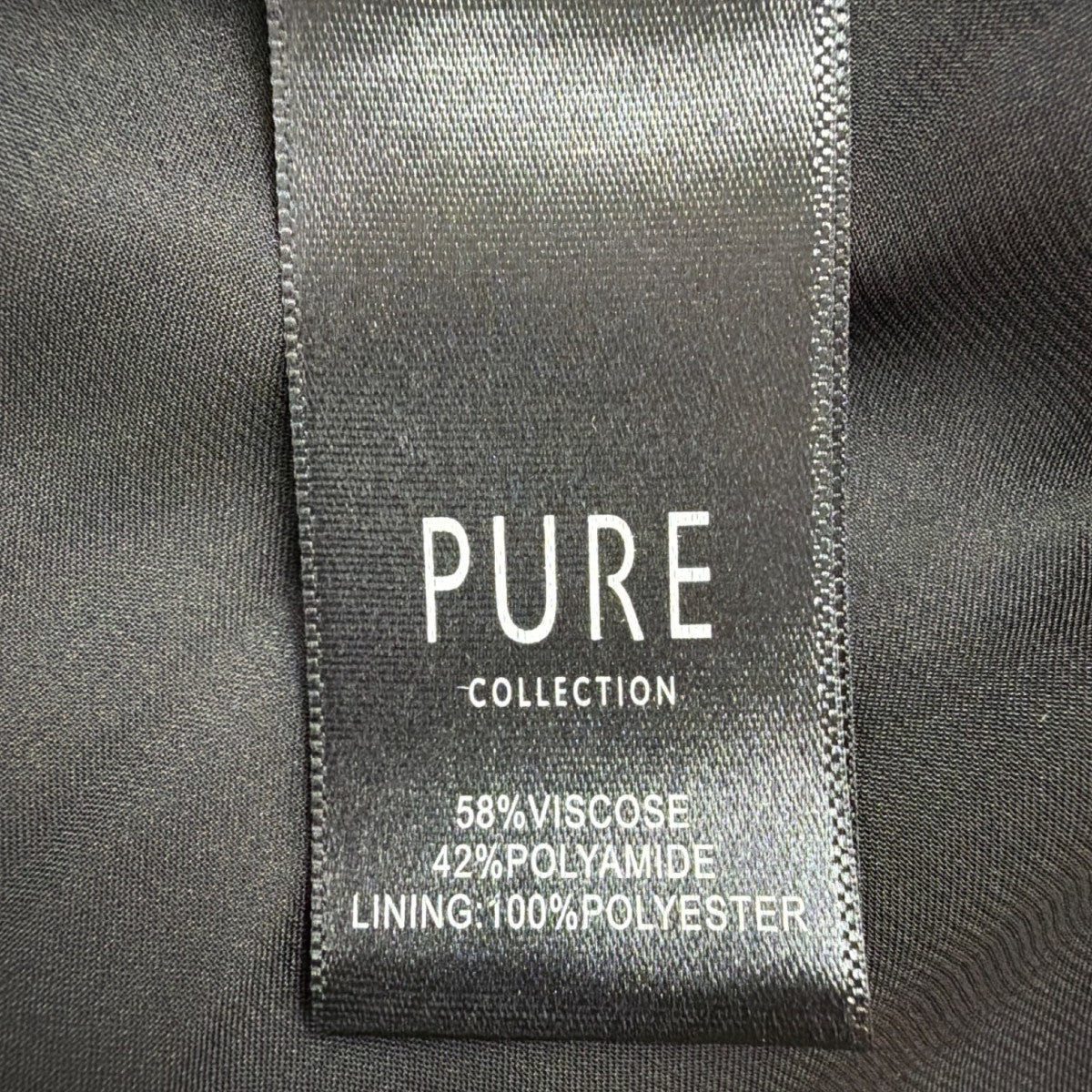 Pure Collection Womens Black Polka Dot Skirt Midi UK 16 US 12 EU 42