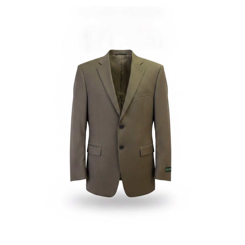 Lauren Ralph Lauren Mens Olive Wool Blazer Suit Jacket 100% Wool 
