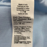 J. Crew Womens Blue Linen Embroidered Slip Dress Lightweight Summer Wear Size 2P