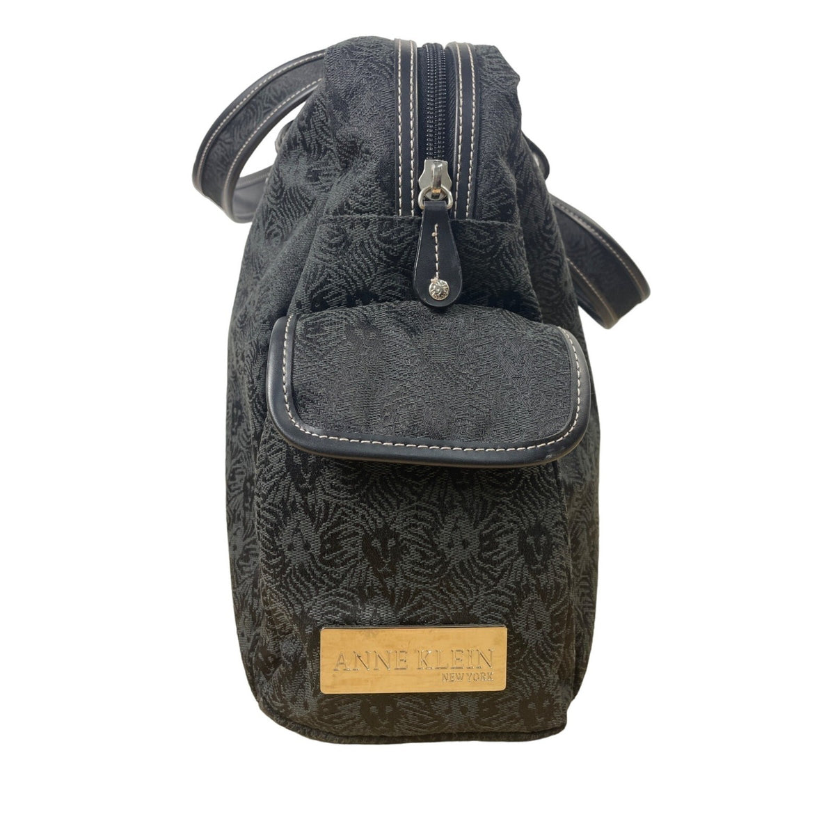 Anne Klein Black Travel Tote Bag for Women