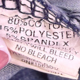 Be You Womens Blue Denim Embellished Distressed Skinny Jeans Size L
