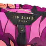 Ted Baker Womens Multicolor Polyester Camisole Spaghetti Straps Sleeveless Size