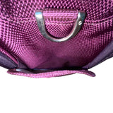 Samsonite Women’s Purple With Adjustable Strap Travel Carry-On Messenger Bag
