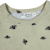 Lil Lemons Organic Cotton Bee Print Kids Tee 4T Soft Stylish Top