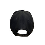 New Era Mens Black Polyester New York Knicks Snapback Cap Embroidered Logo OS