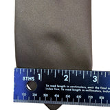 Mens Sears Black Polyester Formal Tie Slim Width Versatile Accessory