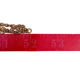 Monet Womens Gold Tone Metal Triple Strand Necklace Vintage Style