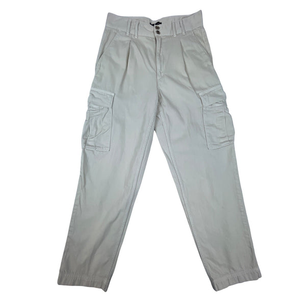 Banana Republic Women's Beige Regular Fit Cargo Pants Sz 27