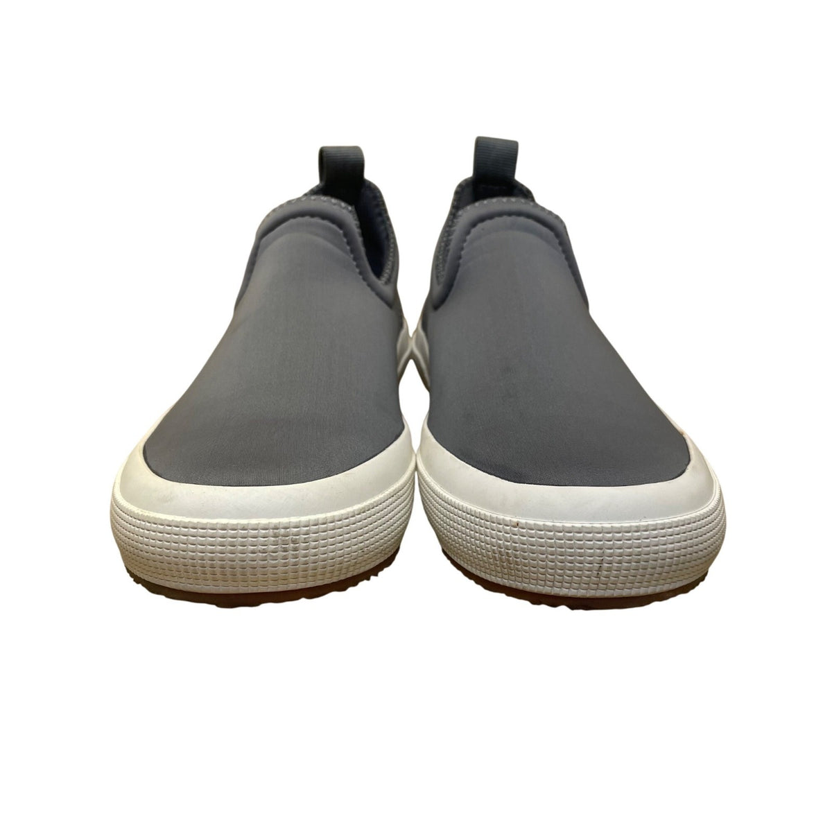 Superga Women’s Gray Canvas Comfortable Slip-On Casual Sneakers Size EU37/US7