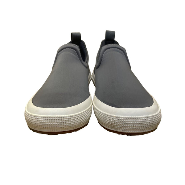 Superga Women’s Gray Canvas Comfortable Slip-On Casual Sneakers Size EU37/US7