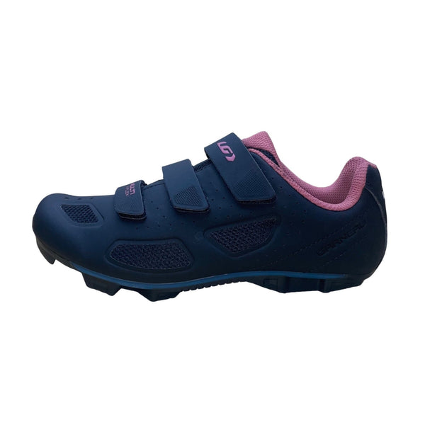 Louis Garneau Women's Black & Pink Multi Air Flex II cycling Cleat shoes Size 10