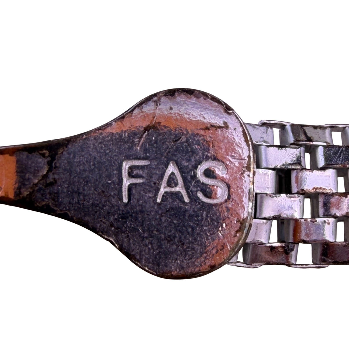 Sterling Silver Women’s Mesh Bracelet Italy 925 FAS Chain Design Sleek 
