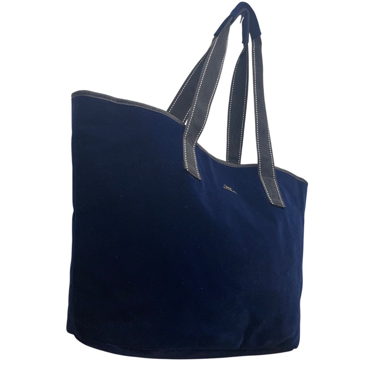 Scout Women’s Navy Blue Canvas Double Handle Snap Closure Everyday Tote Bag
