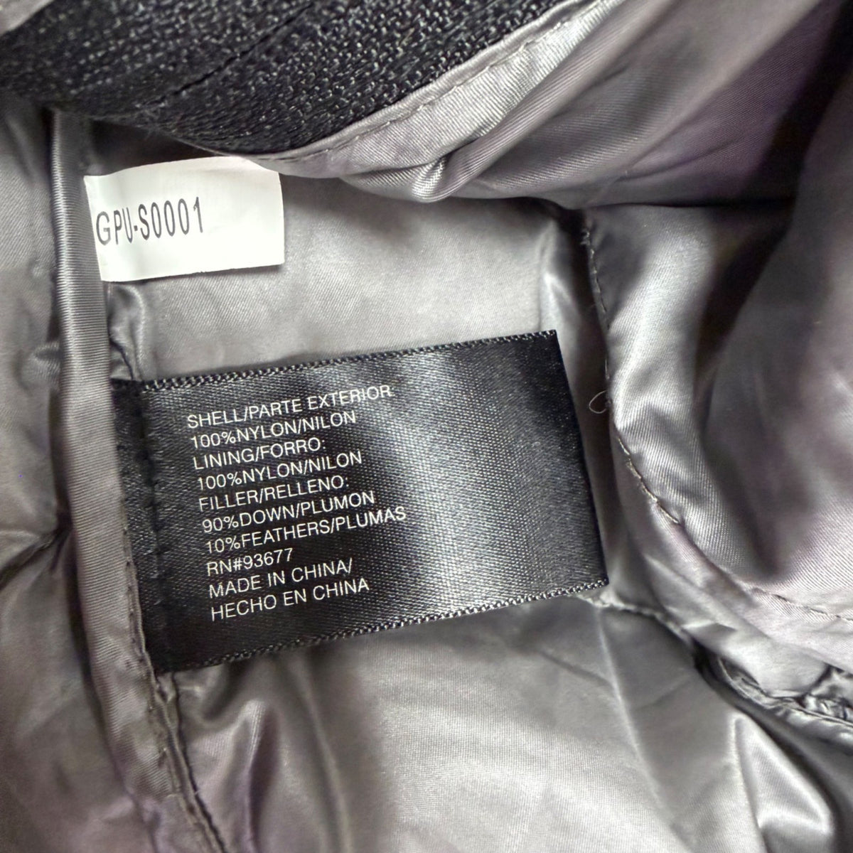 Xersion Black Womens Puffer Jacket Hooded Lightweight Quilted Full-Zip Sz M