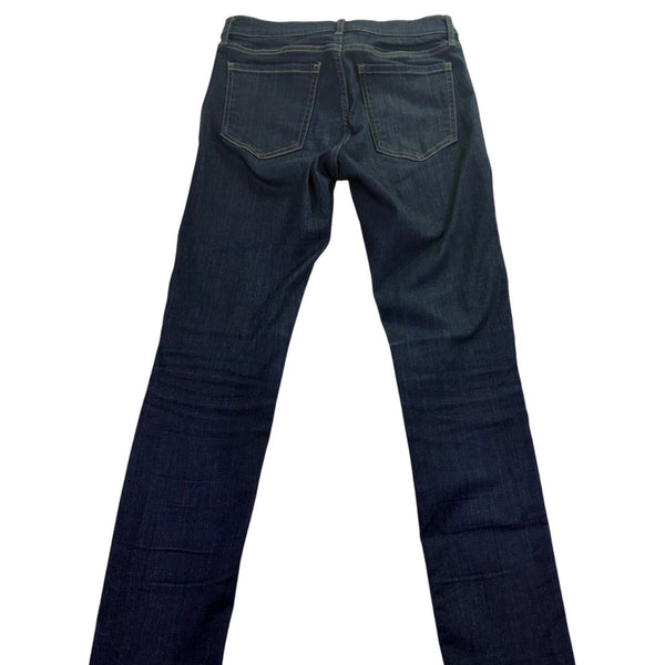 Banana Republic Womens Dark Wash Slim Straight Premium Denim Jeans Sz 27