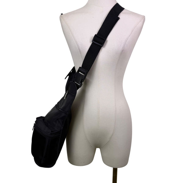Samsonite Women’s Black Nylon Adjustable Strap Sling Utility Travel Bag