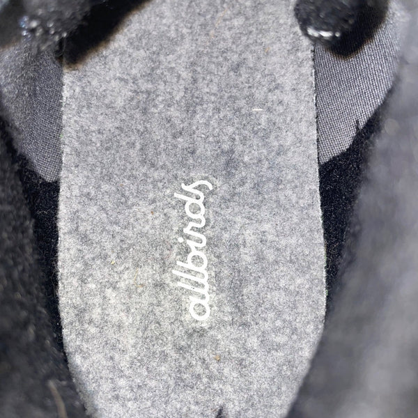 Allbirds Women’s Black Wool Lace-Up High-Top Athletic Wrum Sneakers Size W6