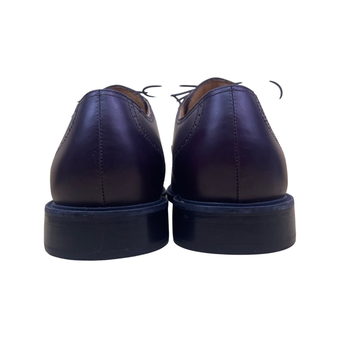 Rockport Men’s Burgundy Leather Lace Up Cap Toe Oxford Dress Shoes Size 10.5