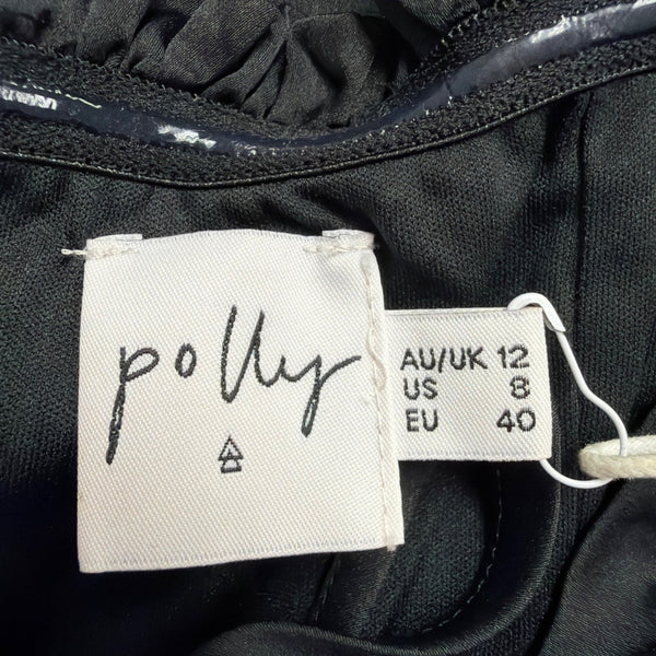 Princess Polly Womens Black Strapless Mini Dress Size US 8 AU 12 EU 40