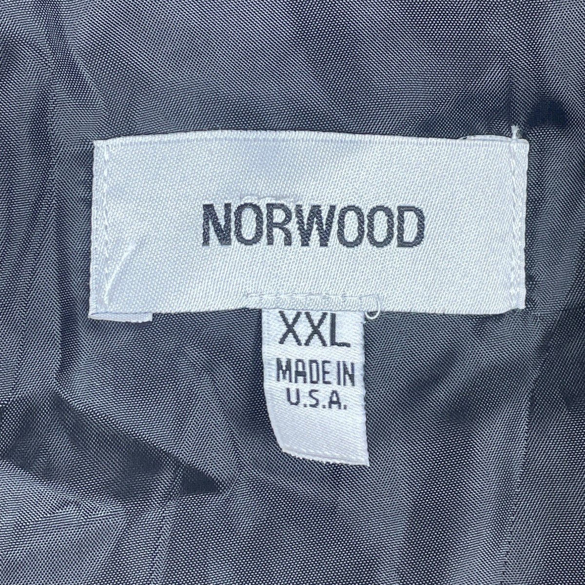 Norwood Men's Brown Zip Up Heavy Jacket Sz XXL