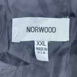 Norwood Men's Brown Zip Up Heavy Jacket Sz XXL