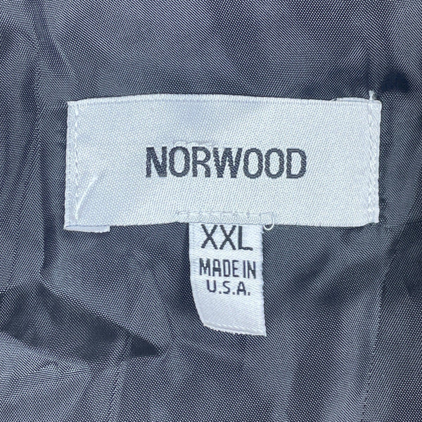 Norwood Men's Brown Zip Up Heavy Jacket Sz XXL