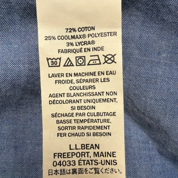 L.L.Bean Mens Khaki Coolmax Classic Fit Pants Comfortable Durable Sz 38Wx29L
