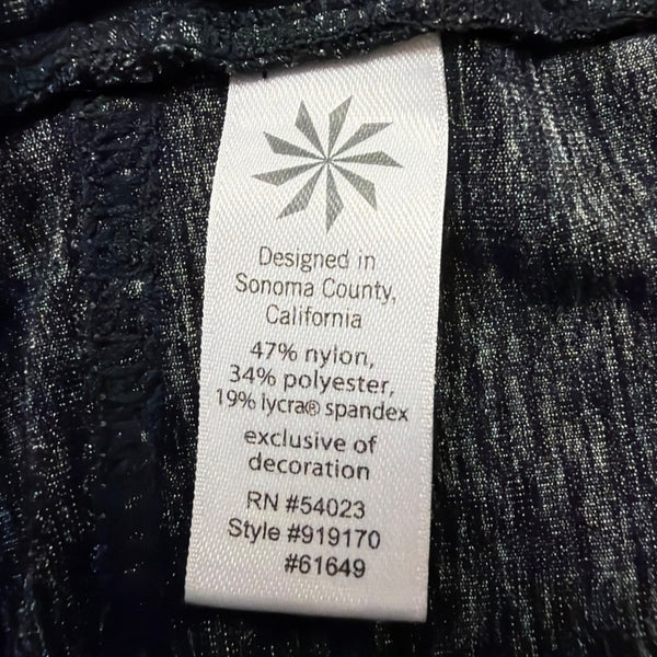 Athleta Womens Gray Stretch Flare-Leg Pants Size XL