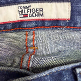 Tommy Hilfiger Mens Blue Cotton Denim Slim Fit Jeans Classic Style Size 29/30