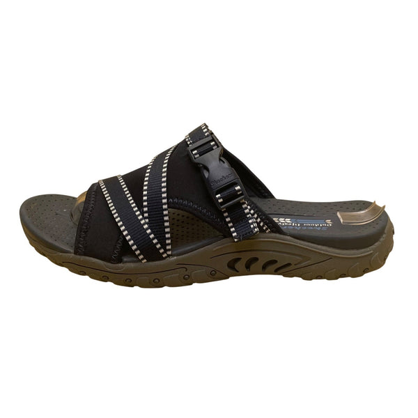 Skechers Women’s Navy Adjustable Strap Durable Outdoor Slide Sandals Size 7