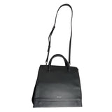 Matt And Nat Women's Adel Purity Black Vegan Leather Shoulder Crossbody Bag Sz M