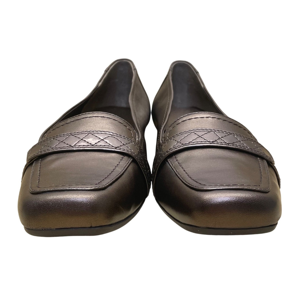 Easy Spirit Women’s Copper Powder Leather Upper Jaidas Loafer Shoes Size 10M