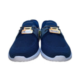 Skechers Men’s Navy Mesh Vegan Slip-Ins Memory Foam Wide Fit Sneakers Size 12