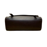 Josephine Women’s Dark Brown Faux Leather Adjustable Strap Crossbody Handbag