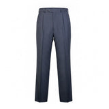 Burberrys Men Navy Wool Pleated Dress Pants Classic Fit Tailored  Size 45x30