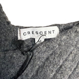 Crescent Womens Gray Ribbed Tank Maxi Dress Size M