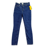 H&M Womens Cotton Stretch High-Waist Skinny Jeans Full-Length Size 10 / EUR 42