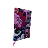 Vera Bradley Women’s Brown & Pink Mod Floral Quilted Fabric  Paperback Cover
