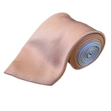 Tommy Hilfiger Mens Peach & Blue Silk Houndstooth Reversible Tie Classic Style
