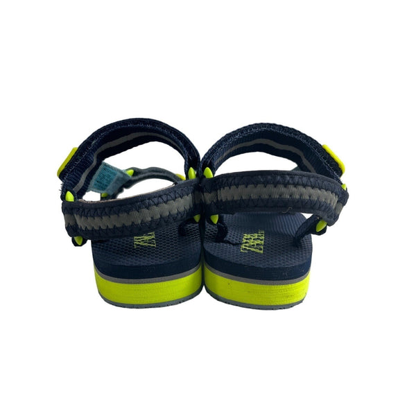 Zara Boy Toddler Navy Straped Sandals Sz 26