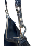 Kate Spade Women’s Black Leather Adjustable Strap Zip Closure Crossbody Bag