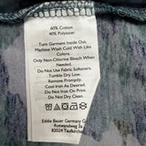 Eddie Bauer Womens Dark Green Camouflage Crew Neck T-Shirt Size L