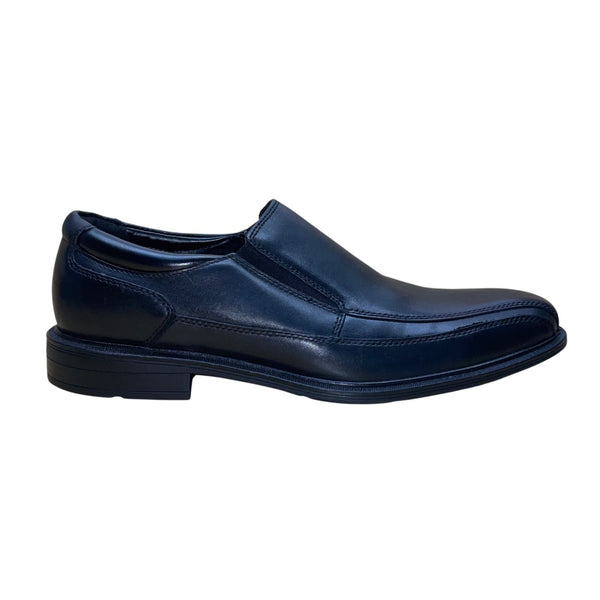 Kenneth Cole Men’s Black Leather Comfortable Slip-On Dress Shoes Size 10